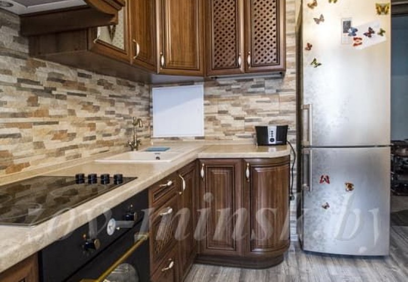 Кухня ЗОВ с фасадами из рамочного МДФ "Турин-3"